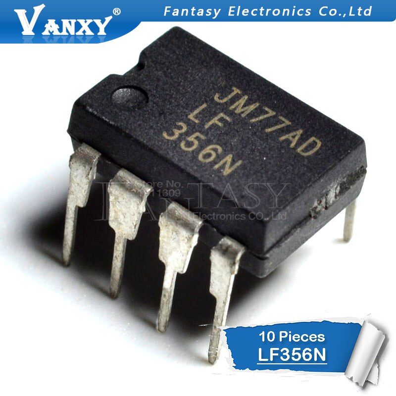 10PCS LF356N DIP8 LF356 DIP 356N DIP-8 LF356P and IC