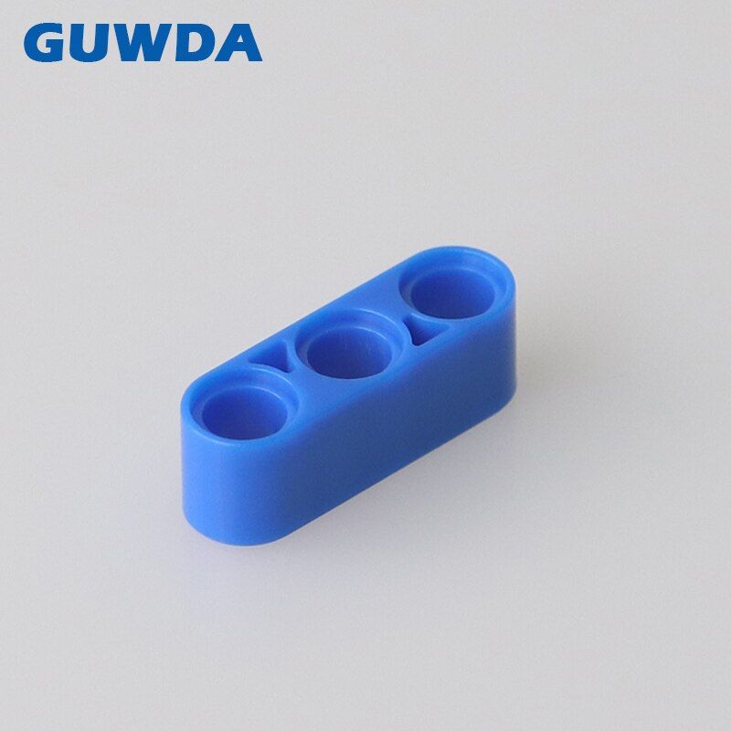 10PCS Technic Parts Liftarm 1x3 Hole Thick Studless Beam MOC Bricks Compatible Legoed Technic Accessories Building Blocks 32523