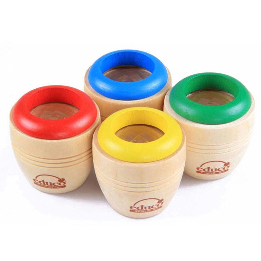 Wood Bee-eye Interesting Effect Magic Kaleidoscope Explore Baby Kids Children  Learning  Educational  Puzzle  Toy