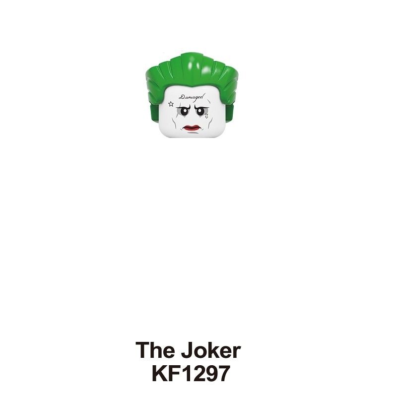 Mini Building Blocks Famous Movie Bricks Joker Clown Pennywise Redux Freakazoid Figures For Children Toys KF6110