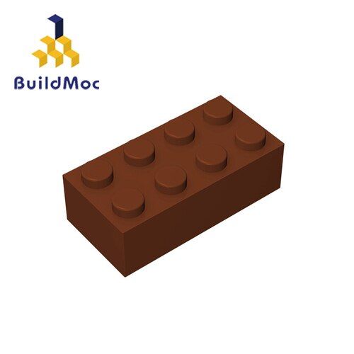 40pcs DIY Building Blocks Figures Thick Bricks 2x4 Educational Creative Size Bricks Bulk Model Kids Plastic Toys for Child