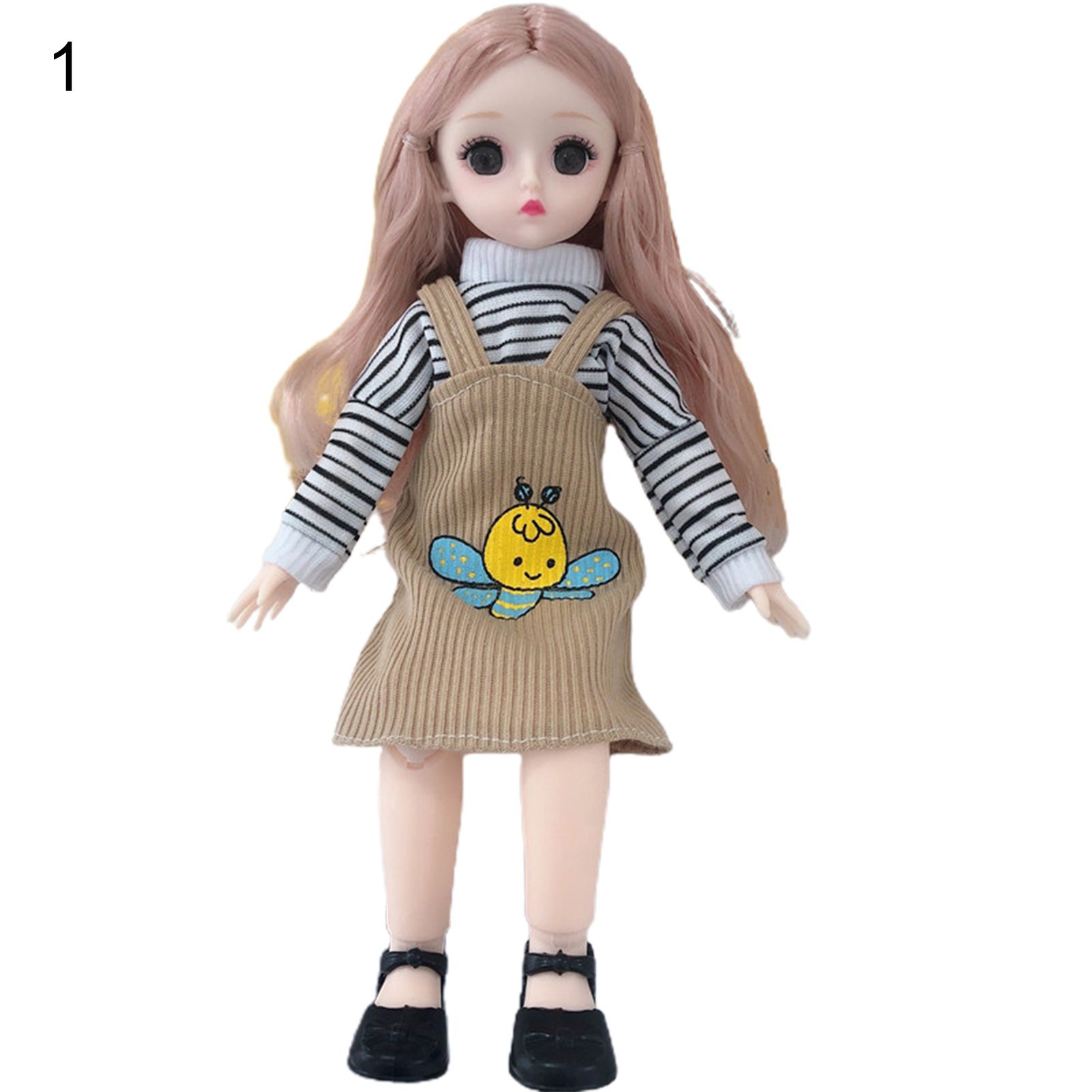 Doll Vibrant Color Matte Fe Ball Removable Jointed Doll