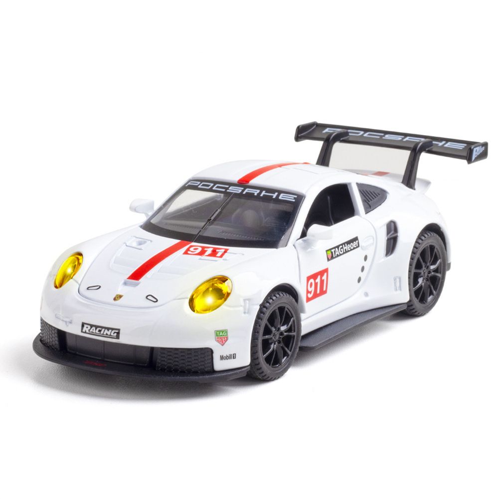 GC Simulation 1:32 Sports Car 911rsr Racing Version Alloy Model Metal Decoration Toy