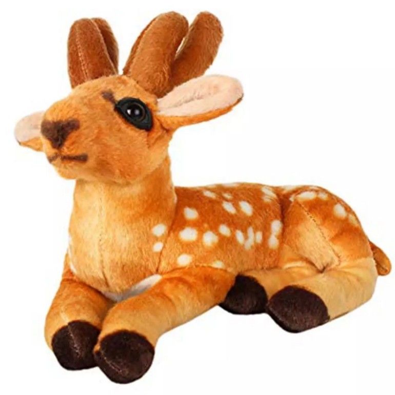 Cute Sitting Deer Stuffed Soft Plush Toy Kids Birthday for Kids