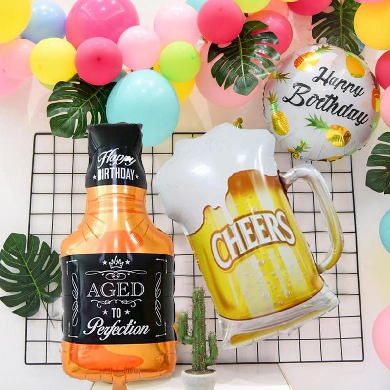 1X   Cup Bottle F  Balloon   Christmas Ornament Birthday Party