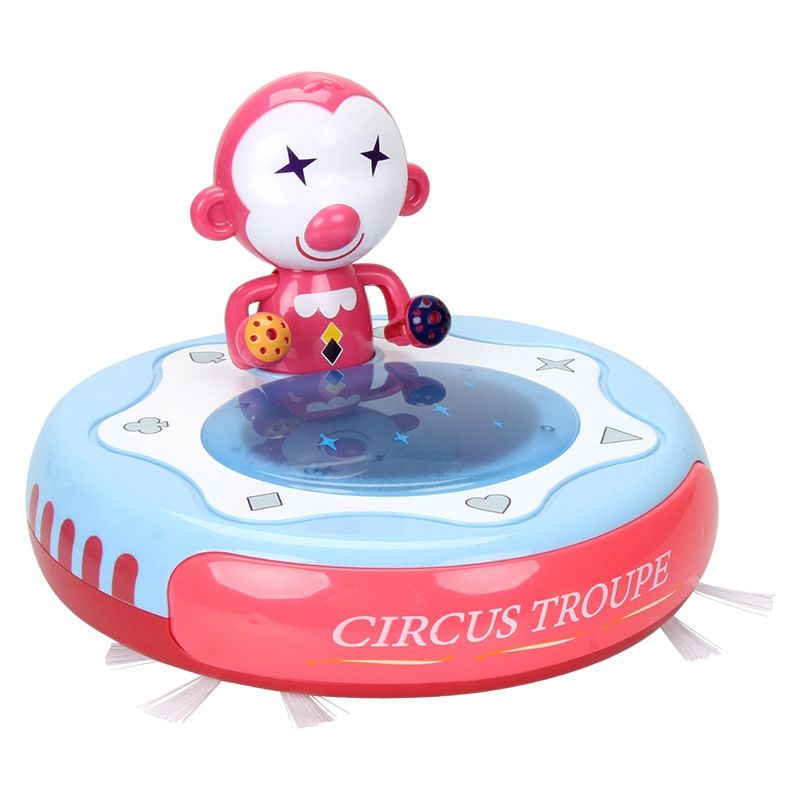 Children Pretend Role Play Toys Robot Simulation Sweeper Kids Toys with Light and Music Robots Household Toys Sweeper(B)