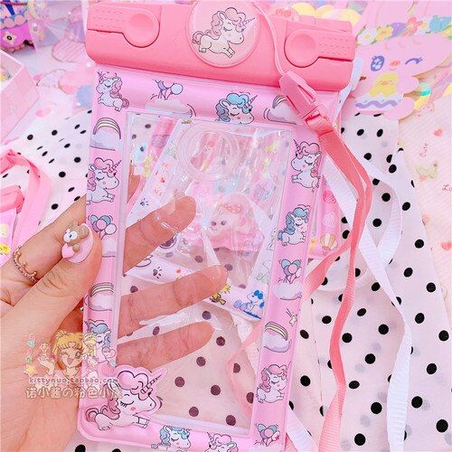 Lovely Pink Shirlymay Cartoon Waterproof bags for girls