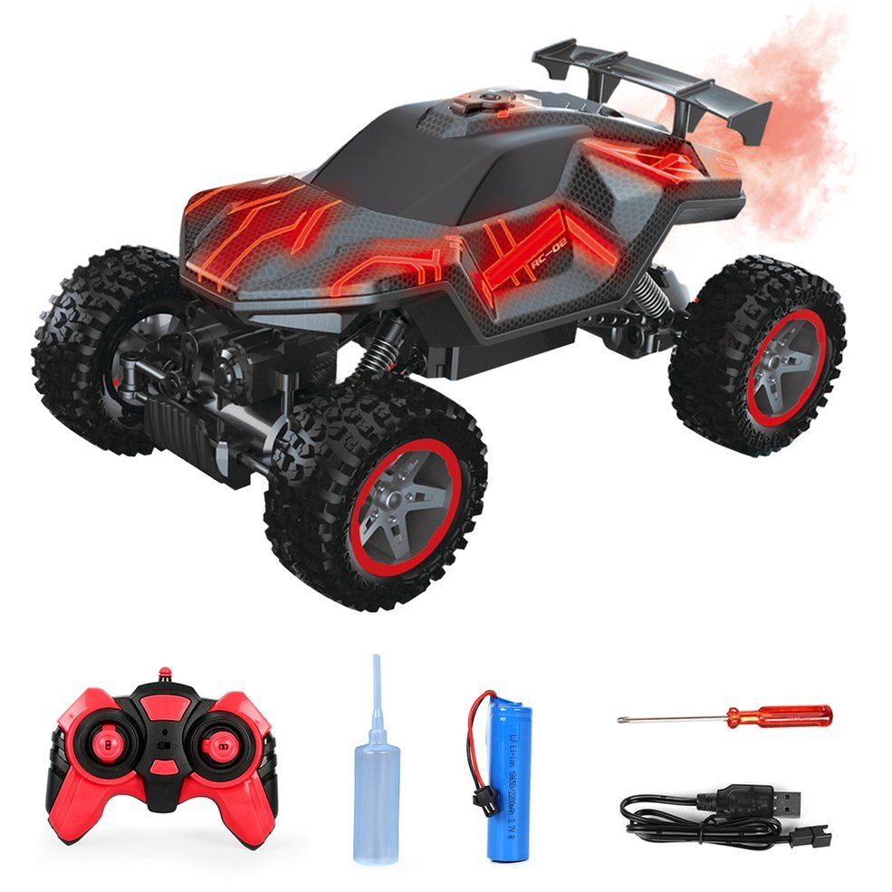 922-16B RC Car 1:16 2.4G 4WD RC Crawler Car Truck With LED Light And Spray