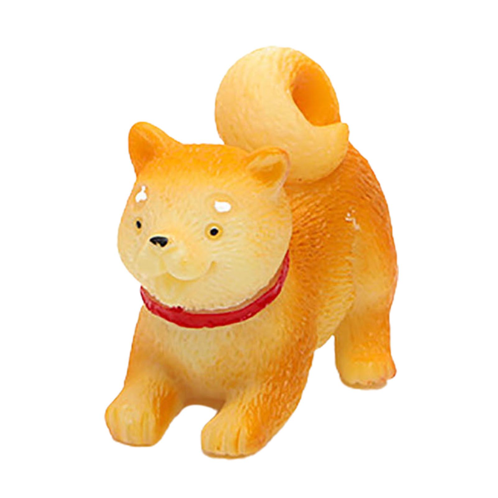 Puppy Toy Eco-friendly Vivid PVC Miniature Animal Dog Toys for Kids