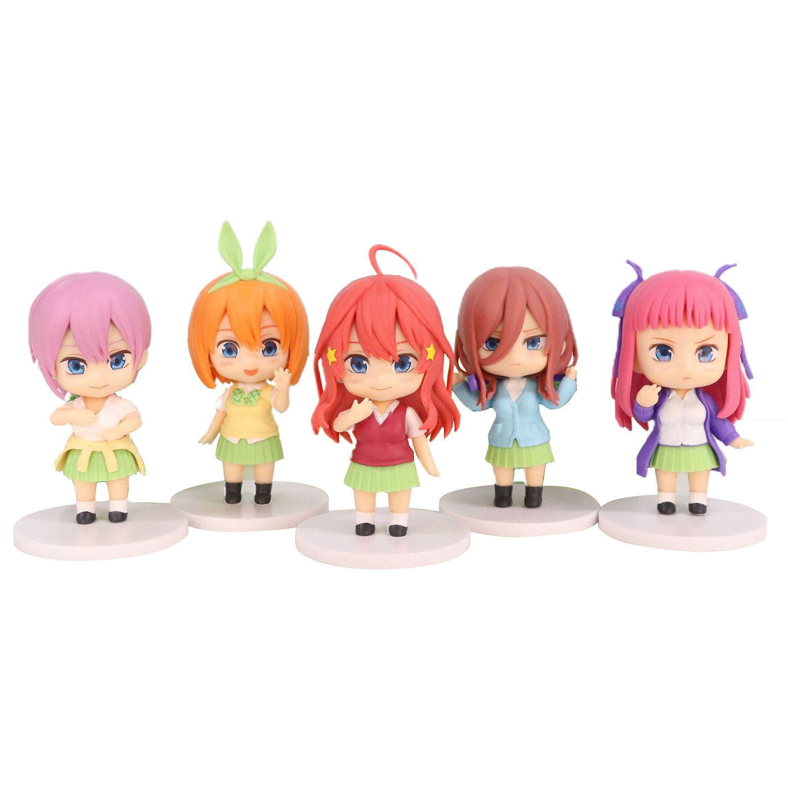 Quintessential Quintuplets Statue Rust-proof Cake Doll Decoration Anime Quintessential Quintuplets