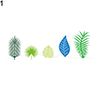 Hawaiian Tropical Leaves Flamingo Summer Party Decor Banner Garland Bunting