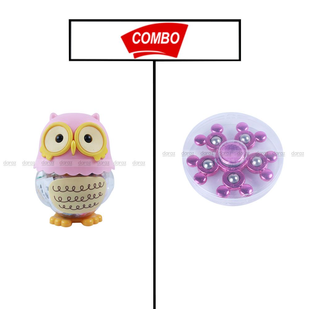 Owl toy and SPINNER combo