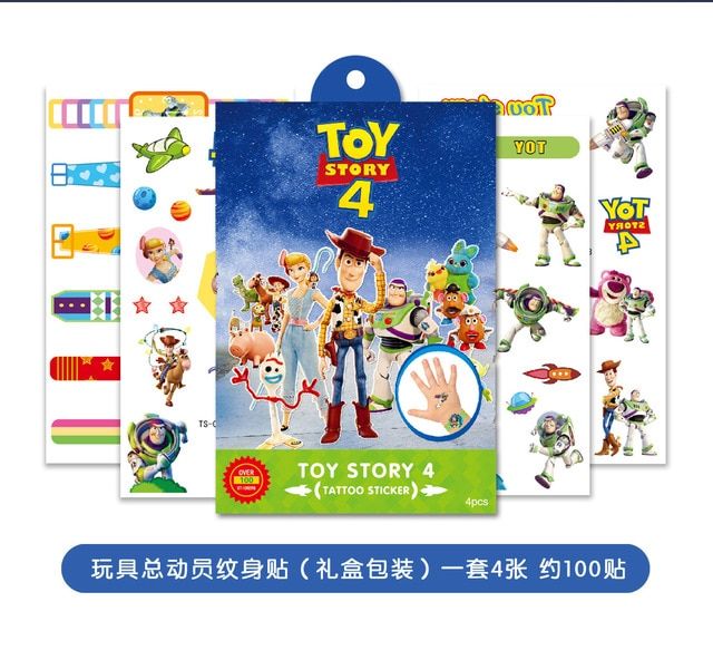 Disney Frozen Elsa Princess Child Temporary Tattoo Body Art Flash Tattoo Stickers mickey Waterproof Styling Sticker gift box