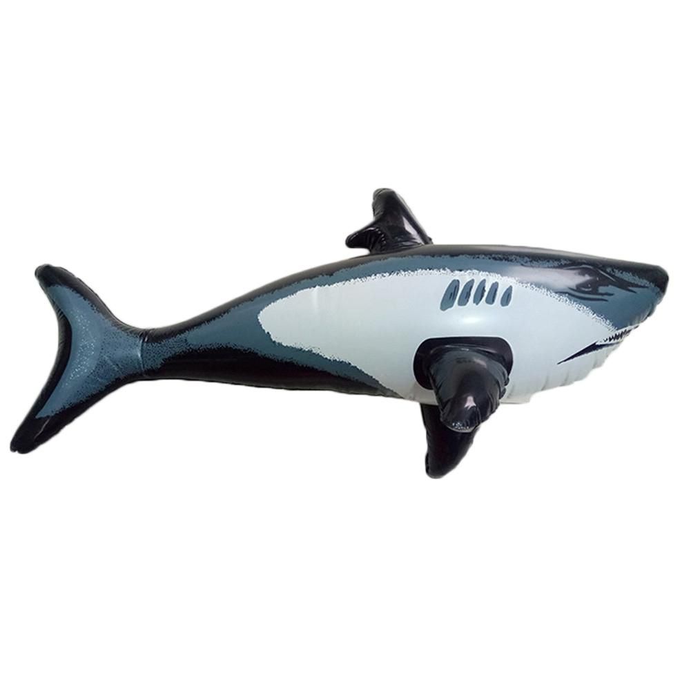 Cute Simulation Shark Kids Children Inflale Floating Swimming l Water Toy