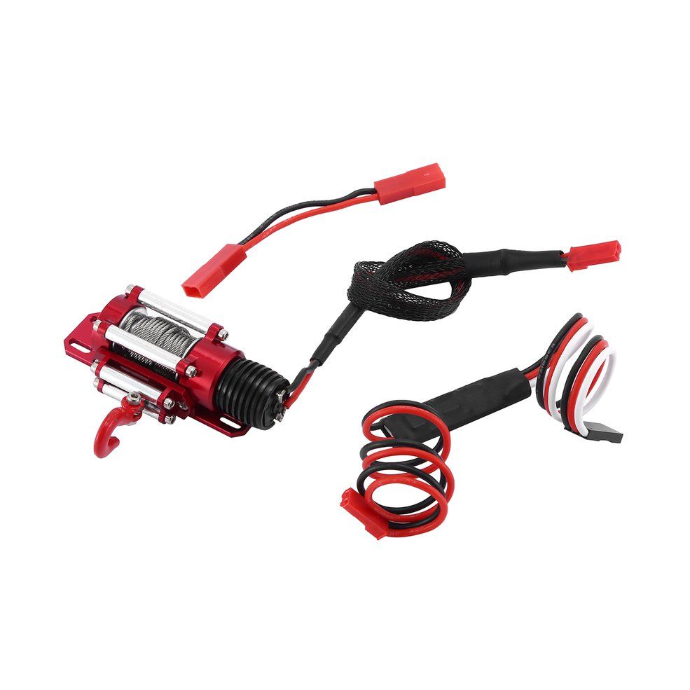 Car Model Accessories Universal Model Climbing Car Winch With Remote Control