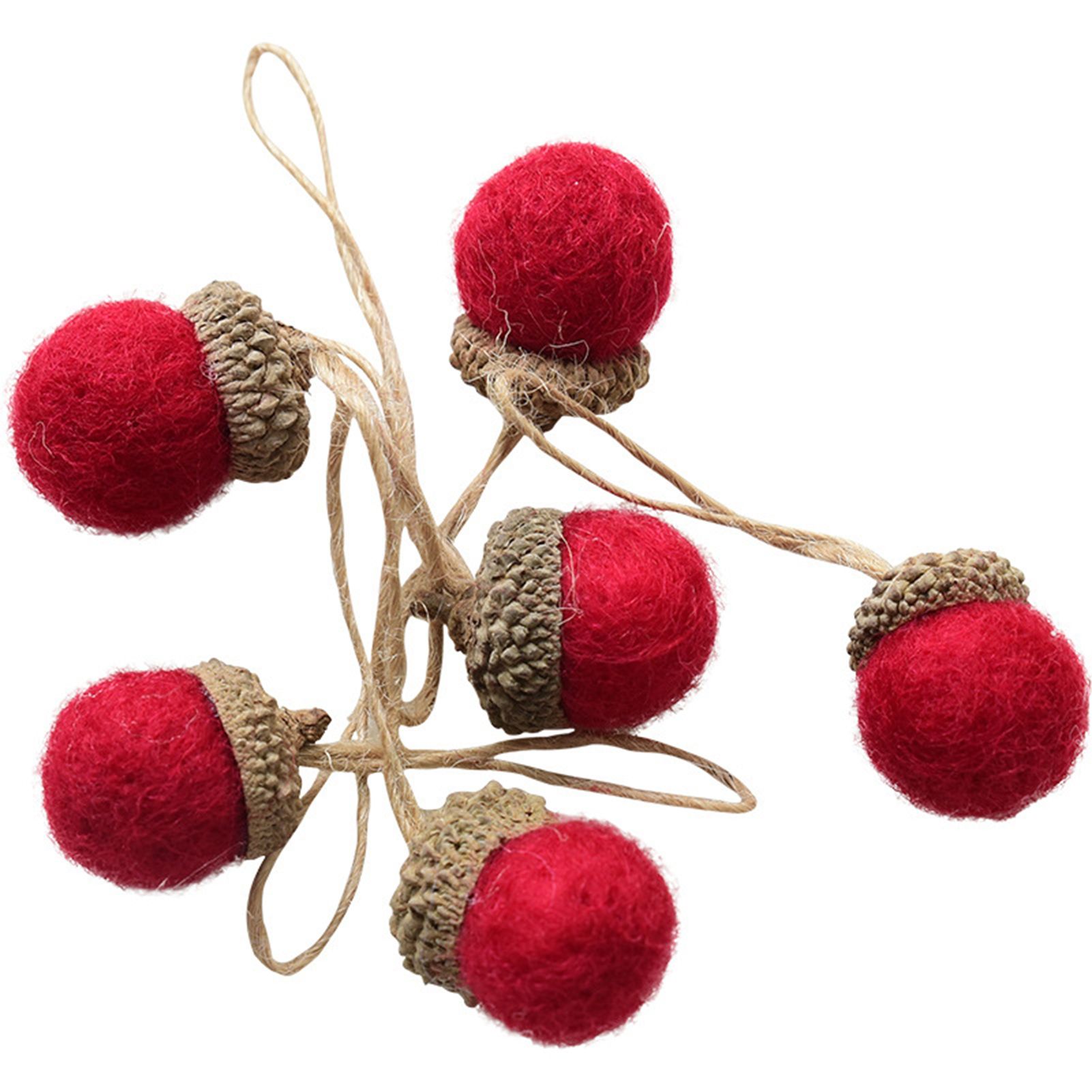Christmas Pendants Lightweight Eye-catching Mini Xmas Tree Pendants