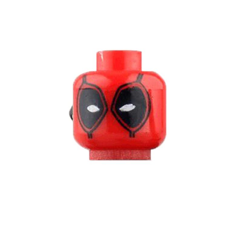 Action Figure Head Accessories Building Blocks Kids Toys For Children Bricks Gift