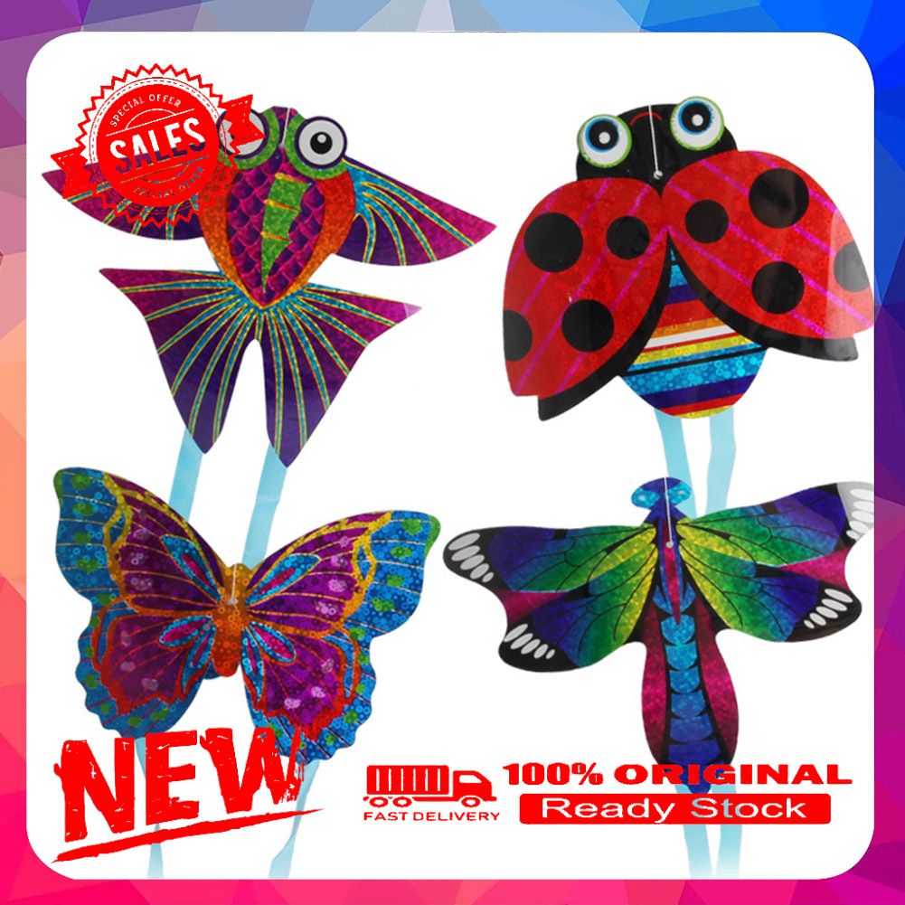 Insect Butterfly Plane Outdoor Sports Mini Kite Children InteractiveFlying Toy