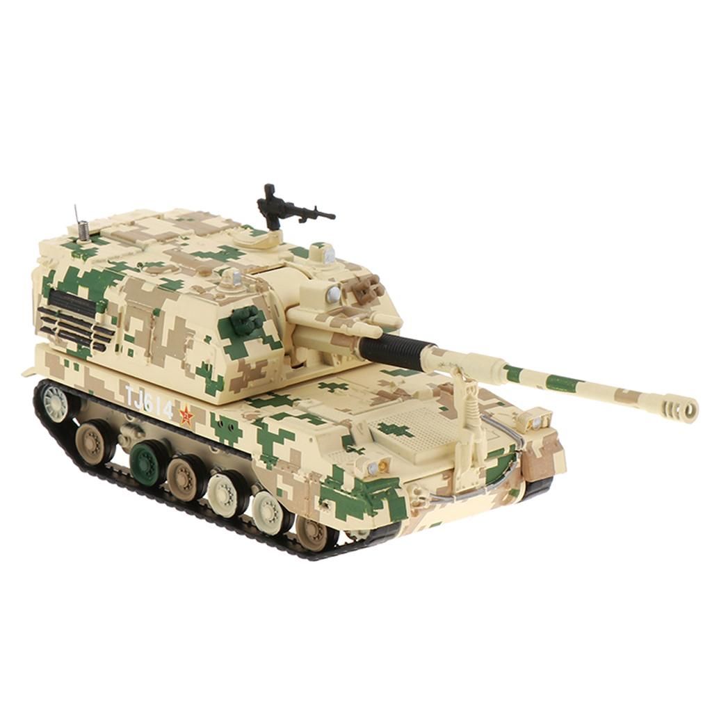 Heavy Duty 1:87 Alloy Diecast Tank Model Toy for Birthday Gifts