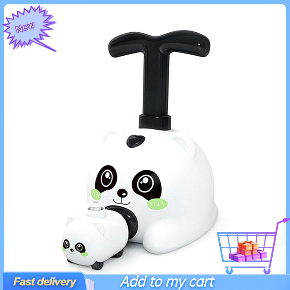 Aerodynamic Car Children Early Education Balloon Taxiing Racing Car Kids Gift