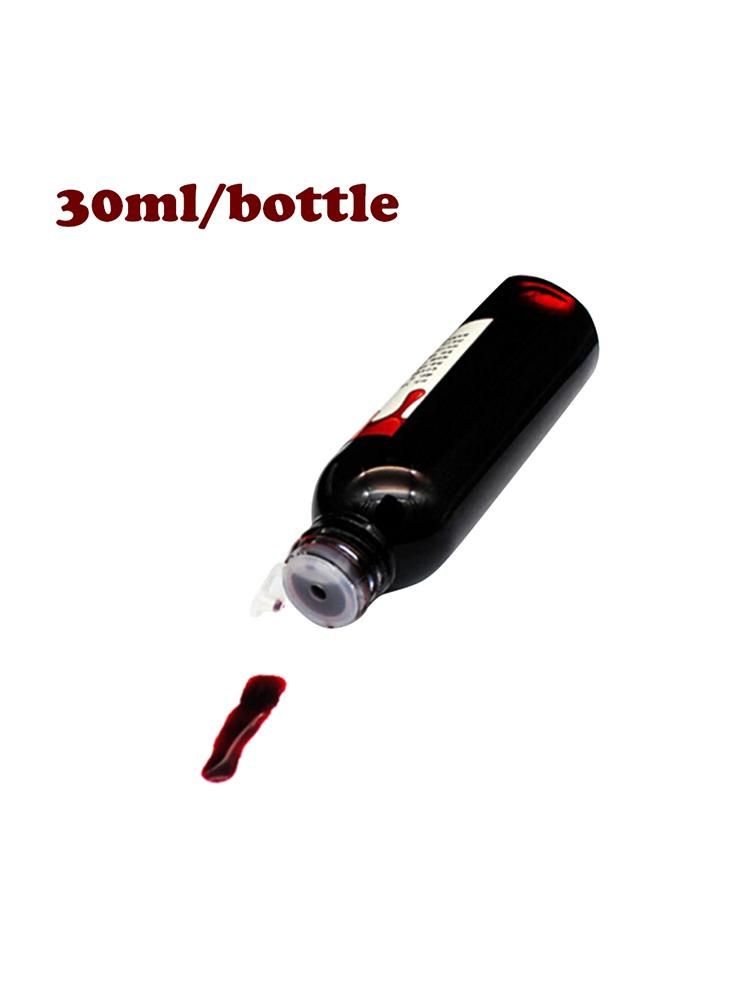 Ultra-realistic   blood DIY Halloween horror   joke bottle drop   props holiday party supplies decoration