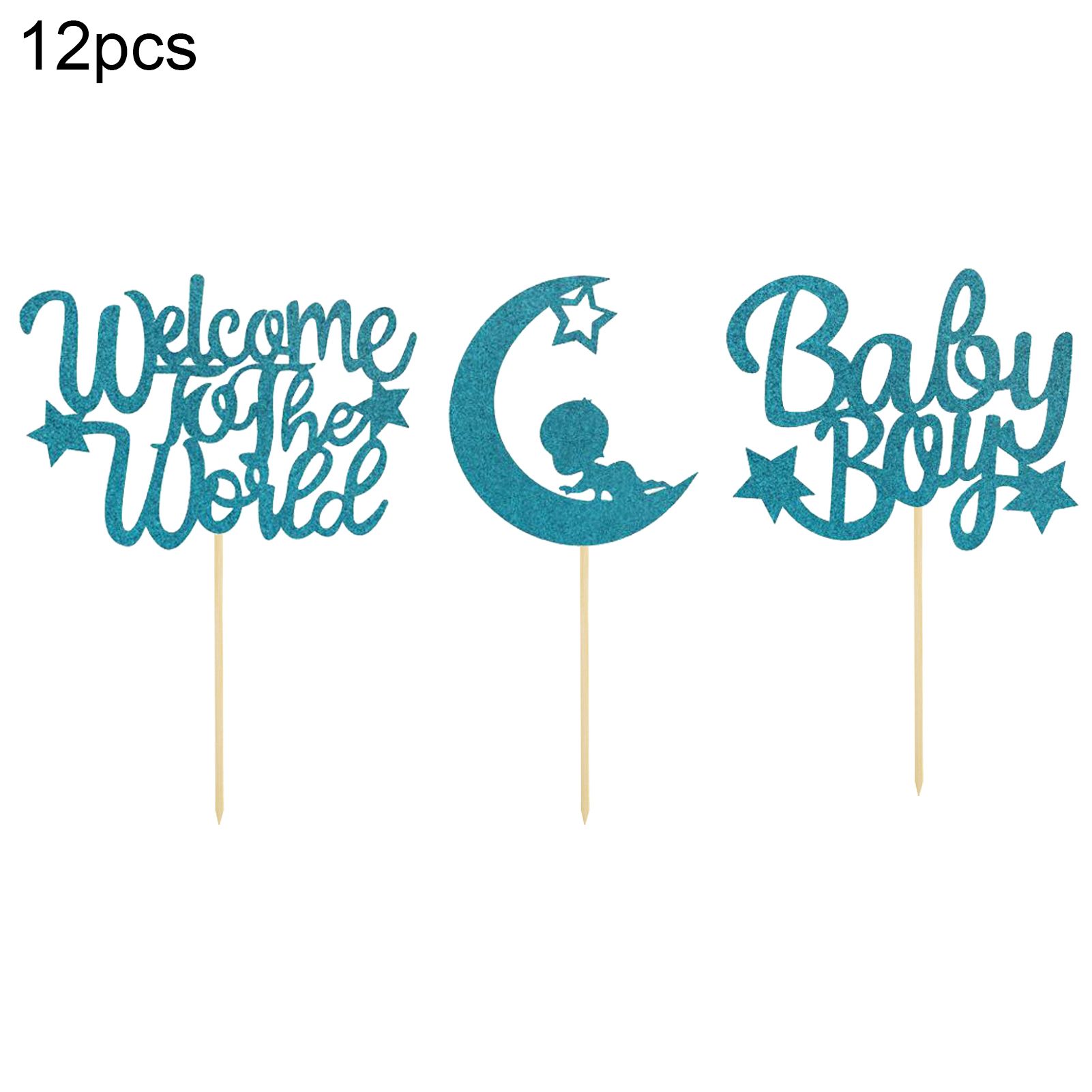 Cake Decor Wide Application Beautiful Glitter Surfe Pastry Topper