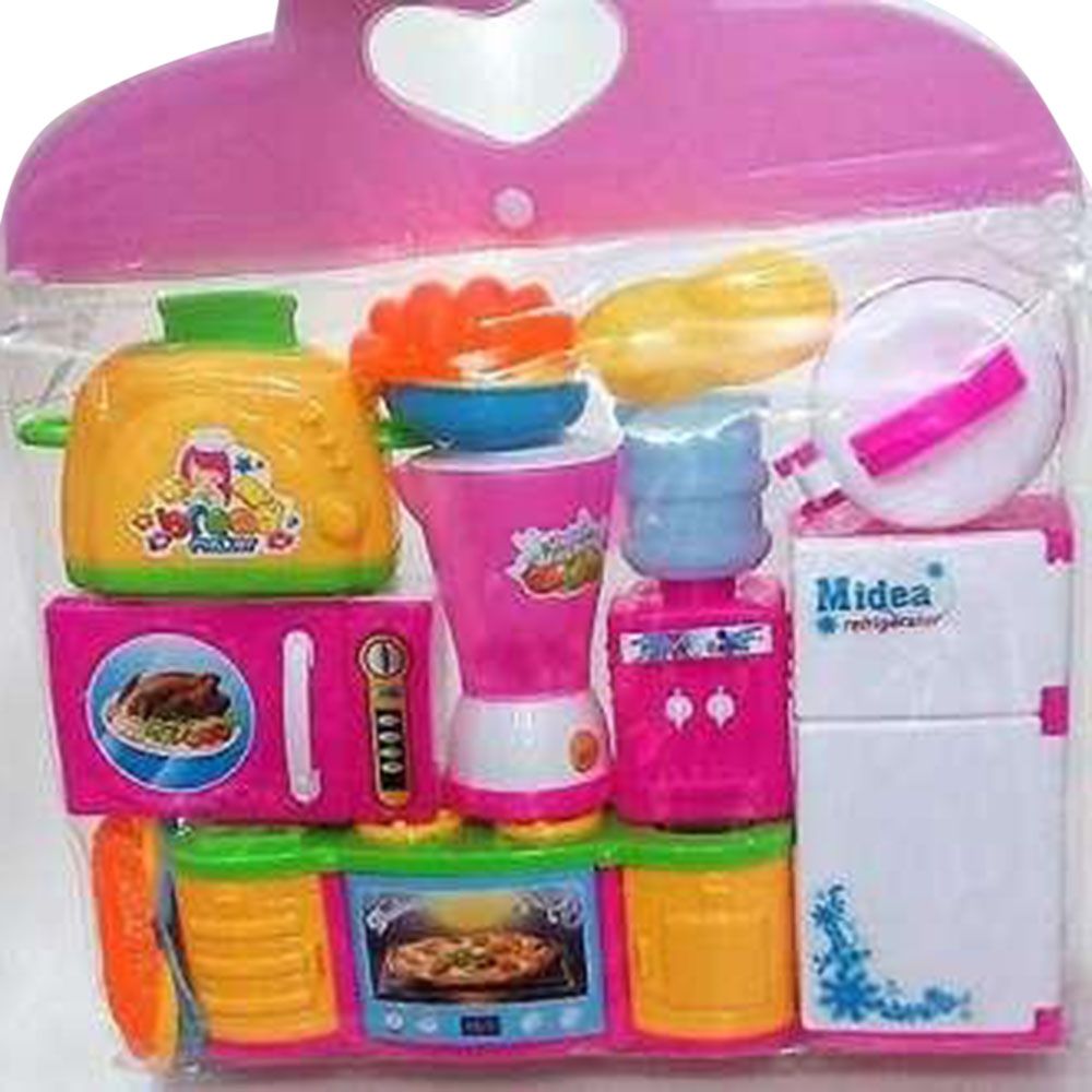 Mini Modern Kitchen Set For Kids -MULTICOLOR