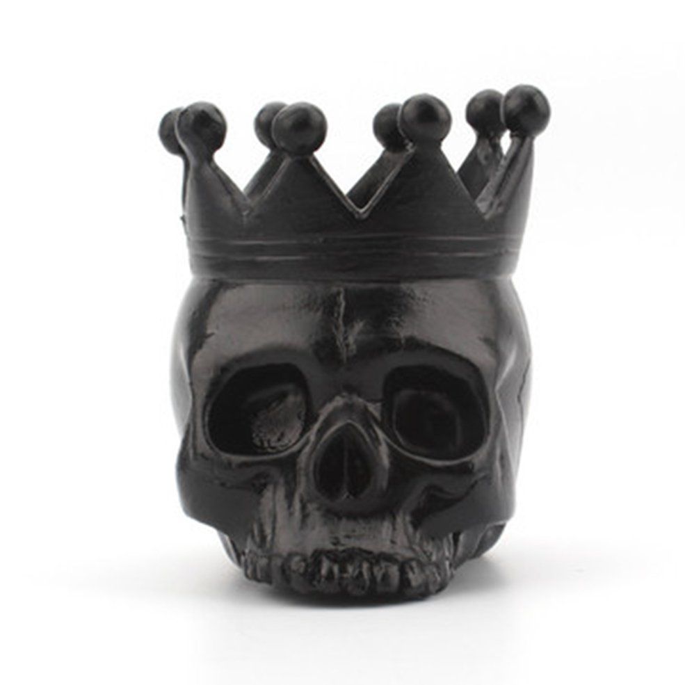 Skeleton Candle Holder Frightening Resin Candlestick Crafts For Halloween
