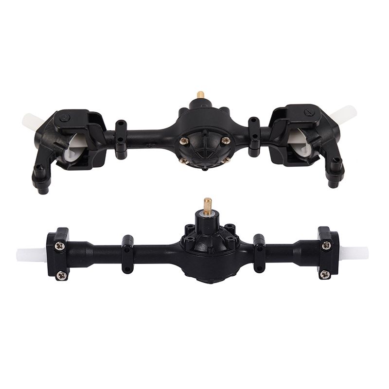 Individual 2Pcs Metal Gear Front & Rear Axle Bridge Replacement for WPL B1 B14 B24 C14 C24 C34 C44 1/16 RC Car Spare Parts
