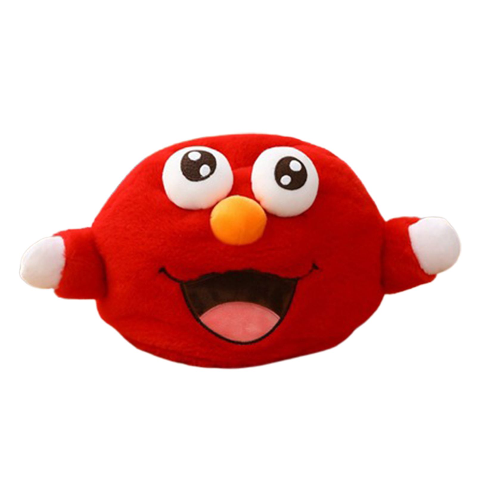 Headgear Hat Cute Shape Skin-friendly Built-in PP Cotton Cartoon Plush Headgear for Photo Prop
