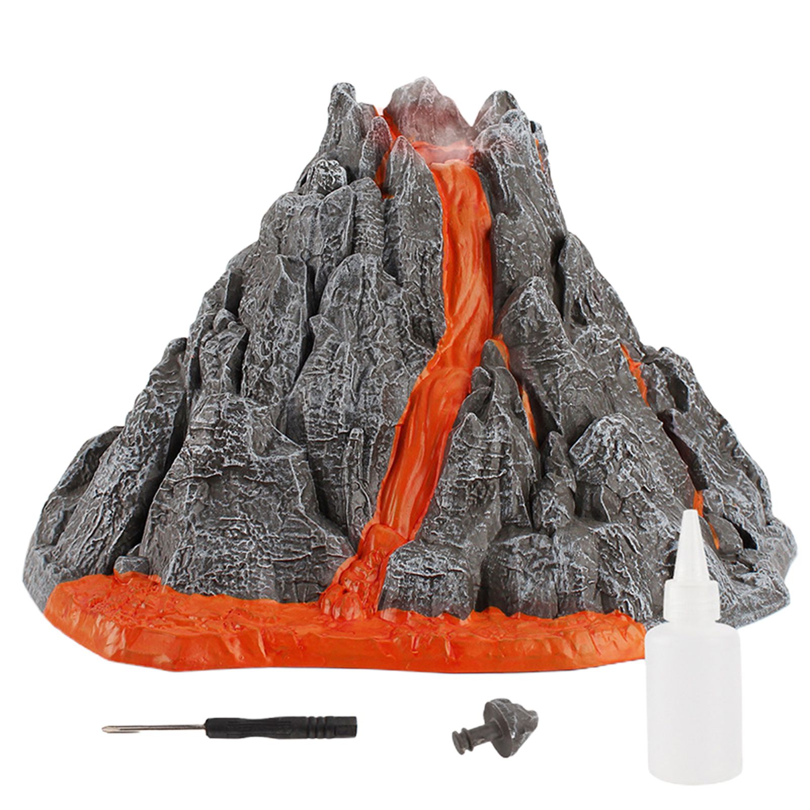Kids Volcano Model Multifunctional Handmade Sprays Volcanic Model