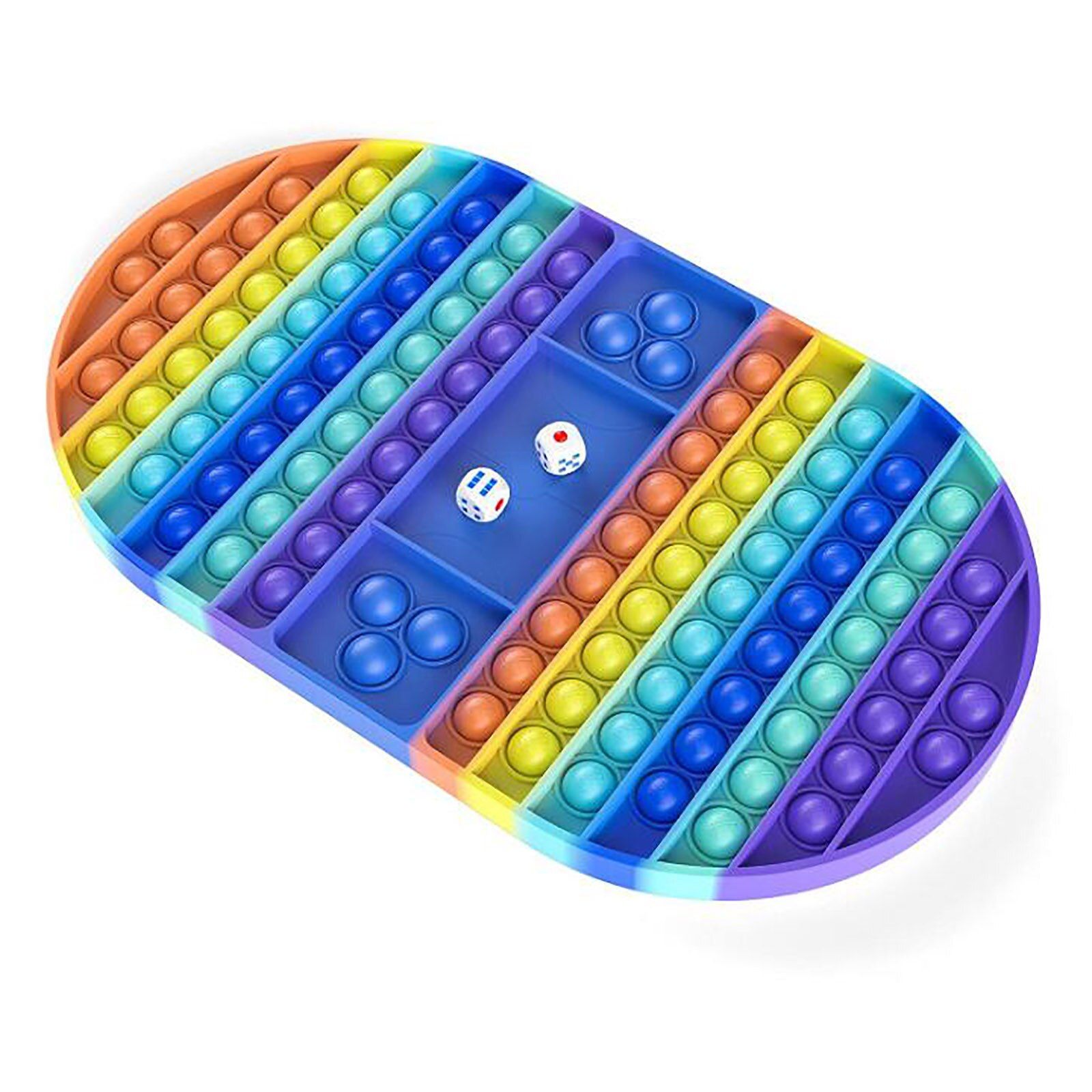 Big Size s Fidget Toys Push Bubble For Schoolbag Board Pendant Hot  Stress  Toy sit  Kids Anti-Stress