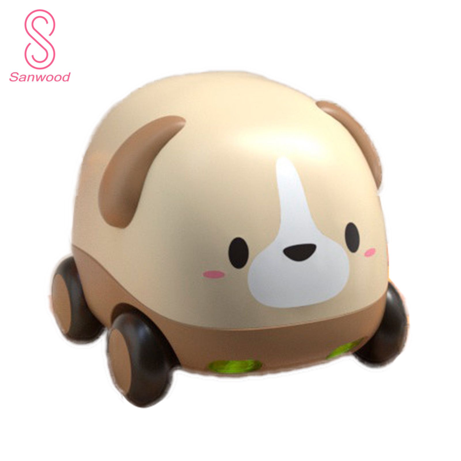Interactive Car Toys Broken-proof Cute Image Pull Back Car Model