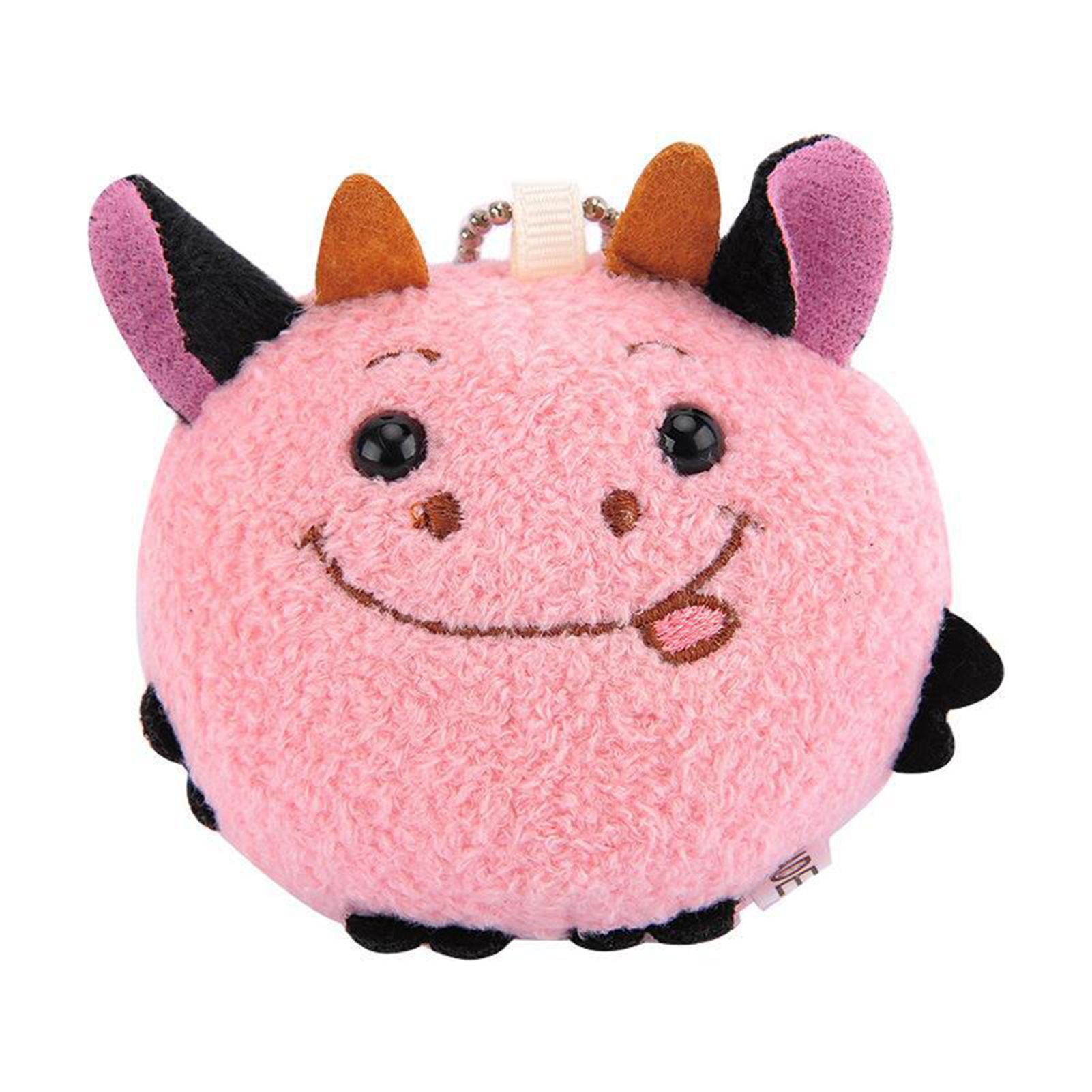 2021 Ox Mascot Calf Plush Doll Ball Cow Toy Pendant Keychain Clothing Accessory