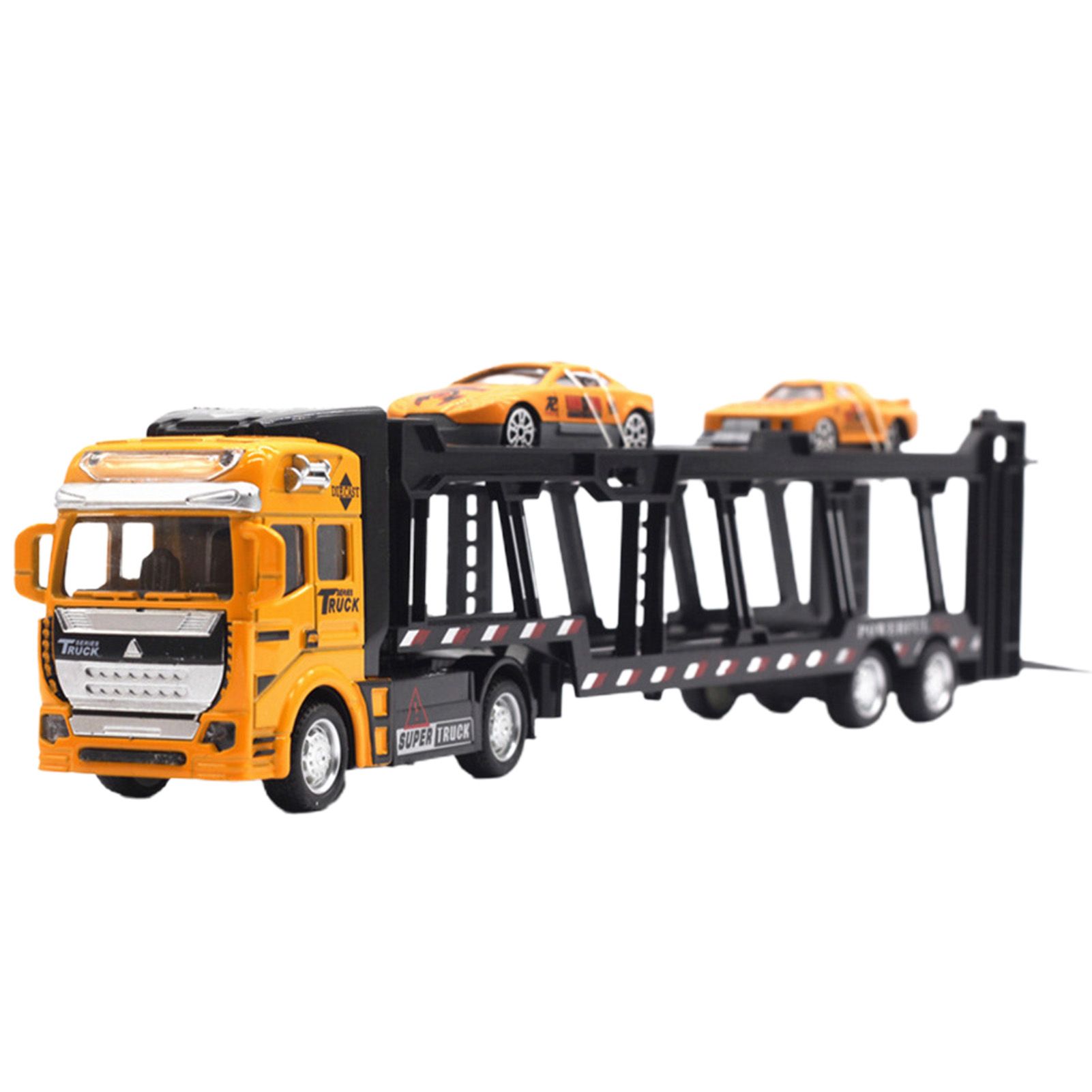 1:48 Car Toy Pull Back Drive Eye-Catching Detailed Alloy Transport Car Toy for Adults