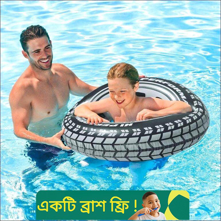 Summer Inflatable float Monster Truck Swimming Pool Rings Tube