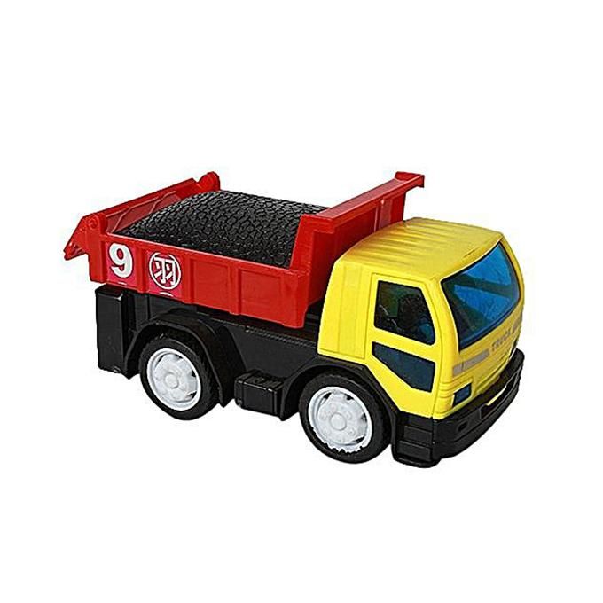 Plastic Fixen Truck - Yellow and Red