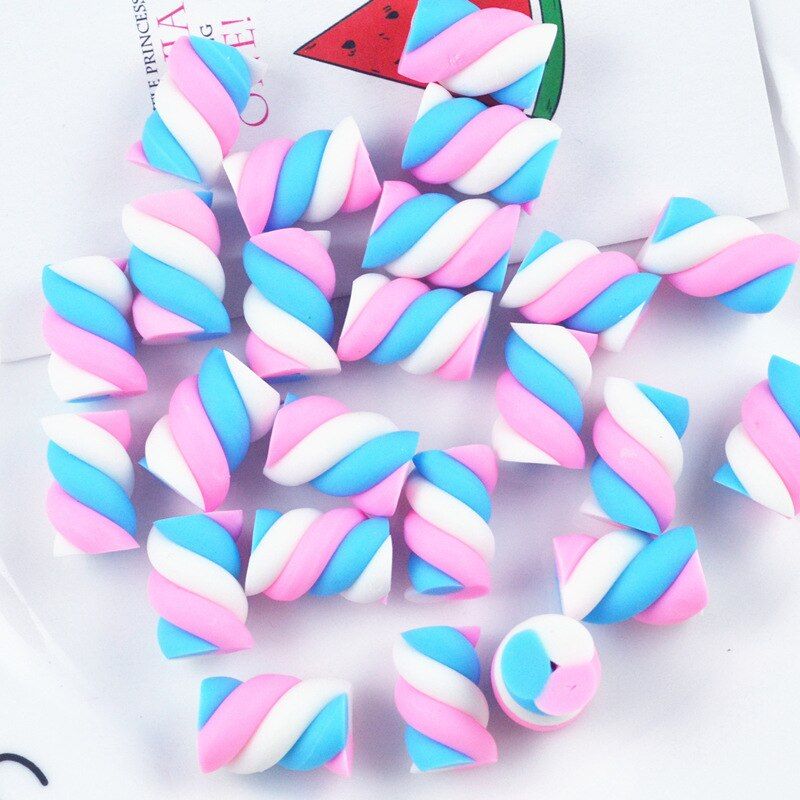 5PCS DIY Cotton Candy Slime Accessories Toy Slime Supplies Filler Addition For Clear Fluffy Slime Toy for Children Kids Gift