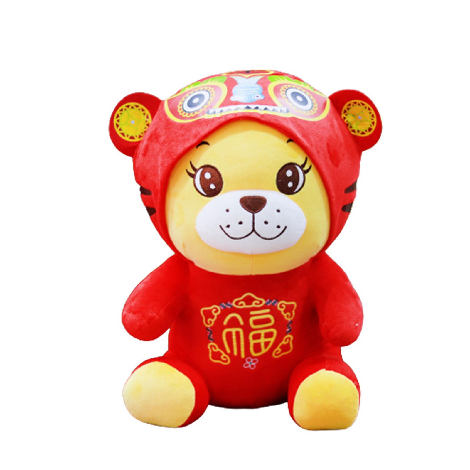 Tiger Plush Toy Fine Workmanship Sofa Window Decoration New Year Tiger Toy