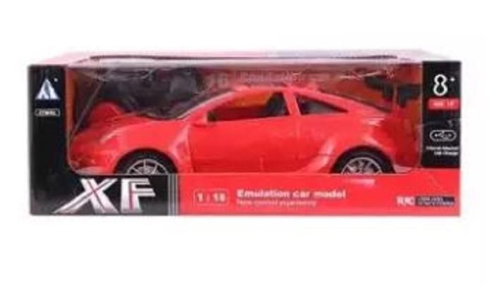 Plastic Remote Control Toy Car - Red