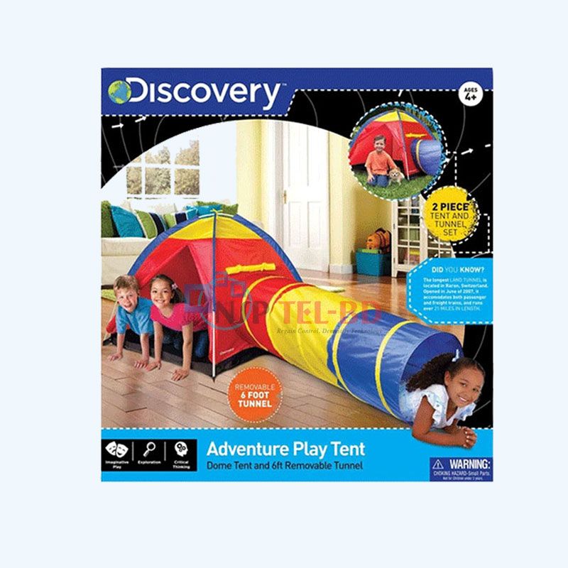 Pop Up Discovery Adventure Dome Tent for Kids