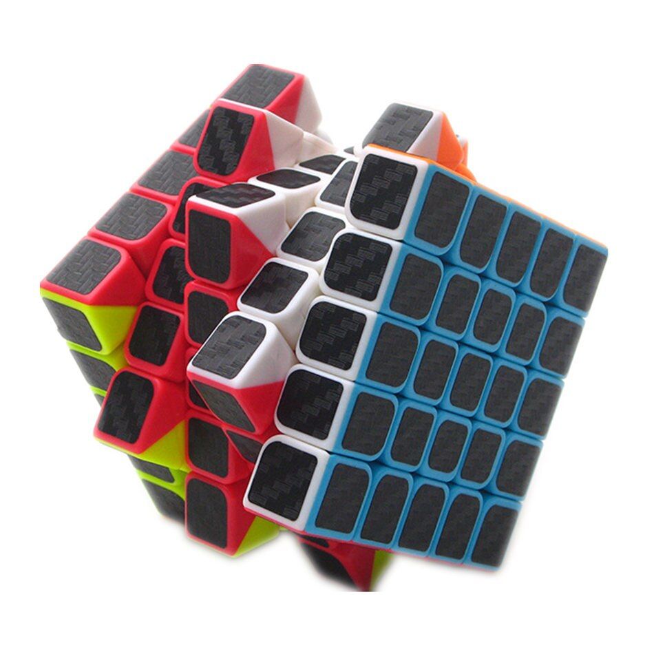 Zcube 5x5 CUBE Carbon Fiber 5x5x5 Magic Cube 5Layers Speed Cube Professional Puzzle Toys For Children Kids Gift Toy