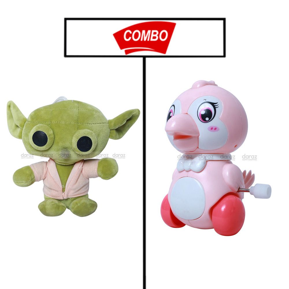 1 PCS TEDDY AND CUTE BIRD TOY