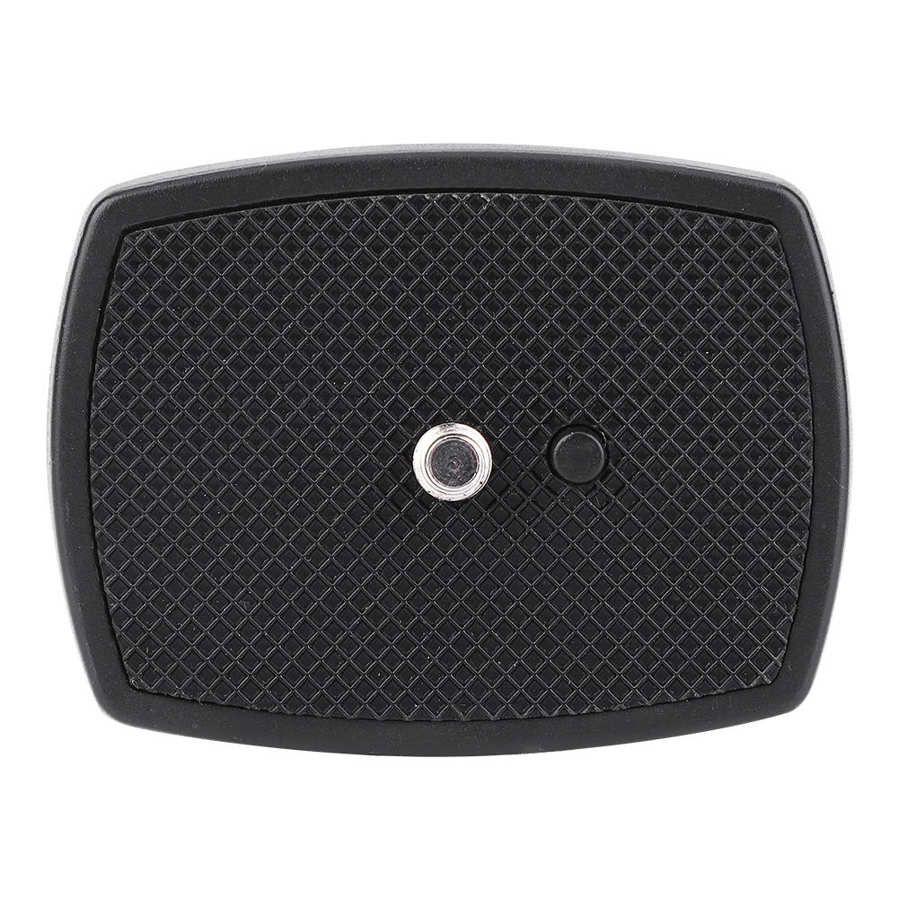 Mini Portable ABS Plastic Quick Release Plate Mount Board with 1/4 screw for Yunteng VCT668 ST666 690 Weifeng