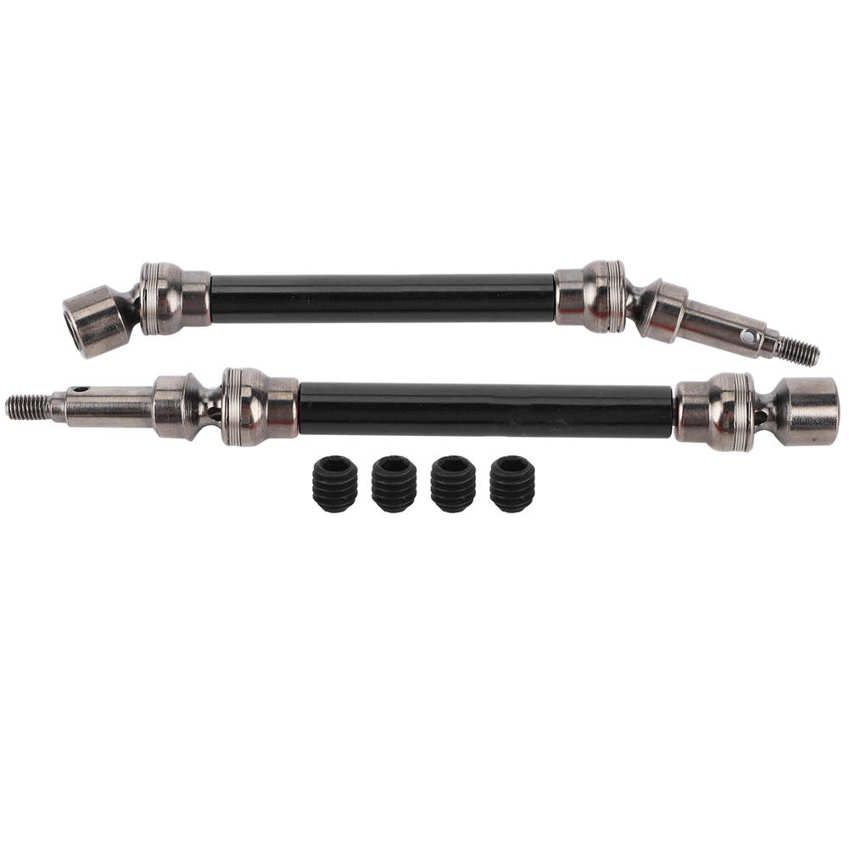 Limeng La 1 Pair RC Car Metal Front and Rear Drive Shaft Replacement Fit for ARRMA Kraton 1/10