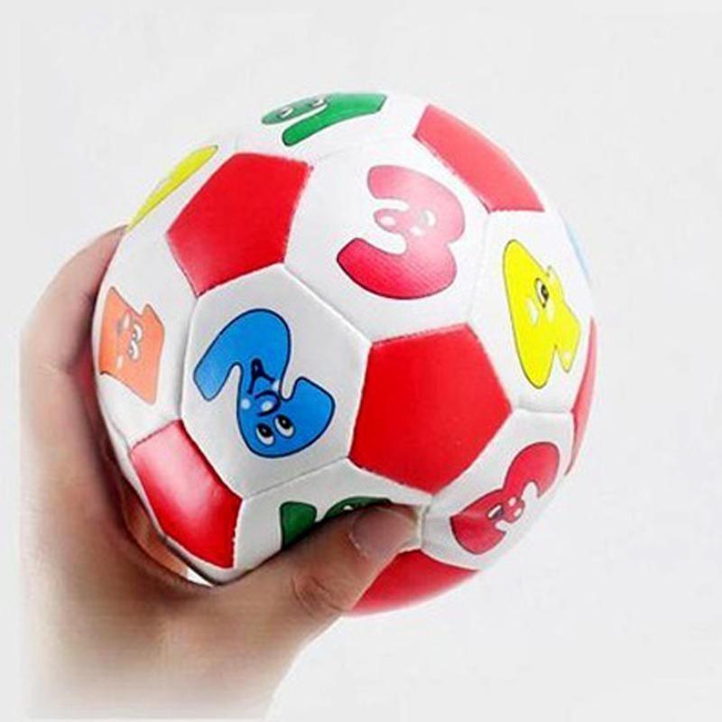 Cartoon Bounce Ball With Numbers Anti-stress Ball Education Toys Kids Outside Games Football Water Balls Toys For Kids Outside