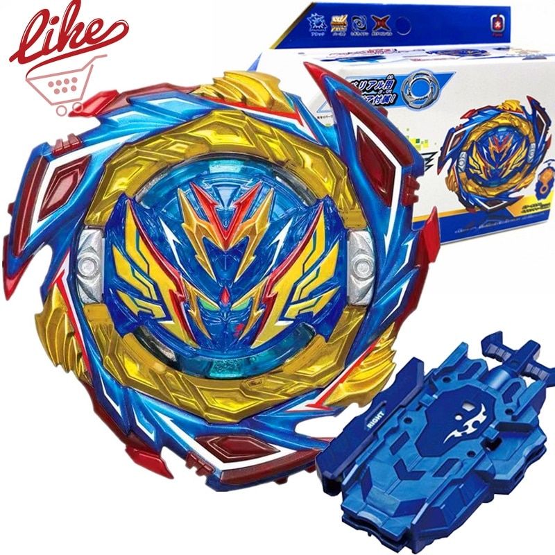 Laike Beyblad Burst Spinning Top B187 Savior Valkyrie Sh-7 Bey with Launcher B187 Spinning Top Toys for Children