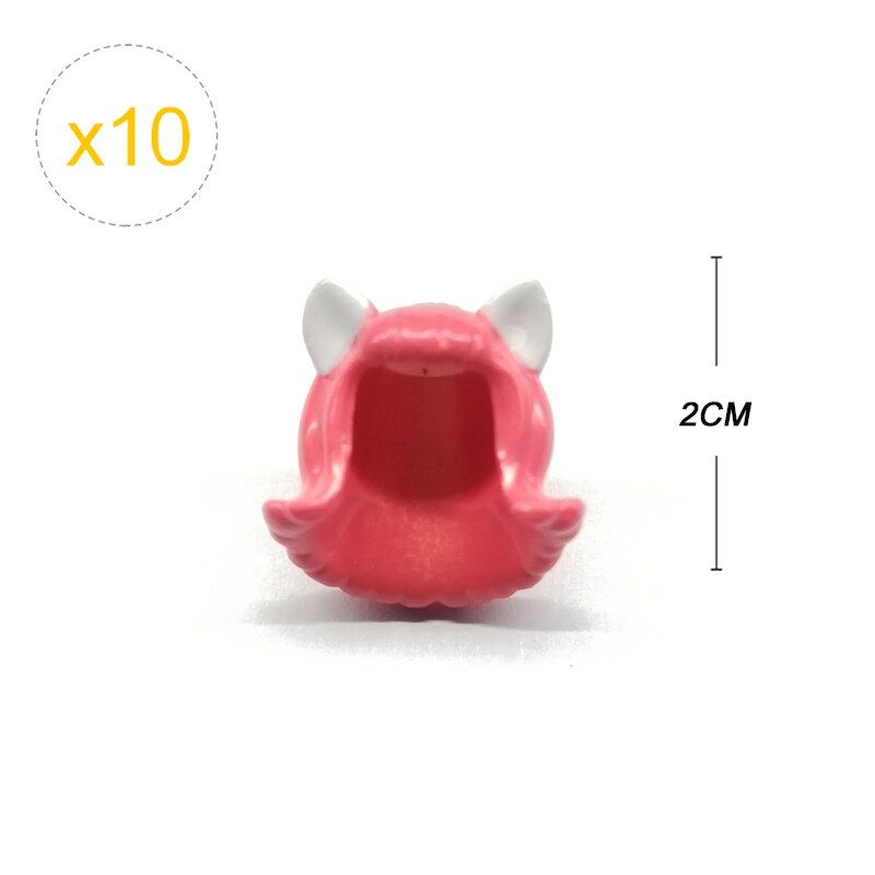 10PCS/LOT Accessories Building Blocks Toys Compatible Figures Hair Hats Dress Up Hairstyles Children Gifts Creative Girls