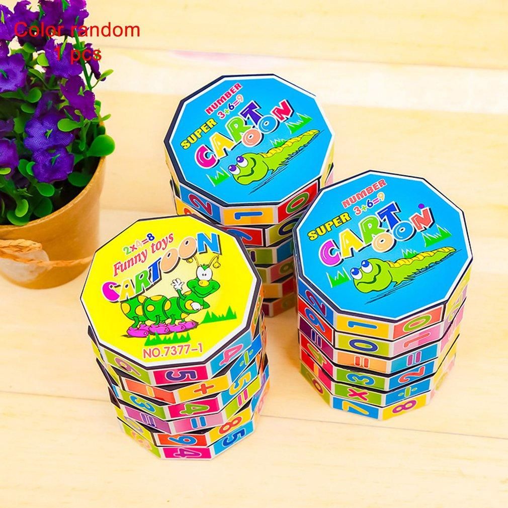 Cylindrical number cube