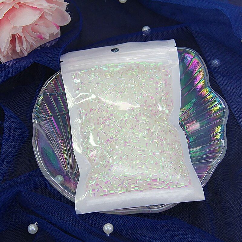 10g/pack DIY Sprinkles Beads Additives Supplies Sound Bead Accessories Decor for Fluffy Clear Clay toy